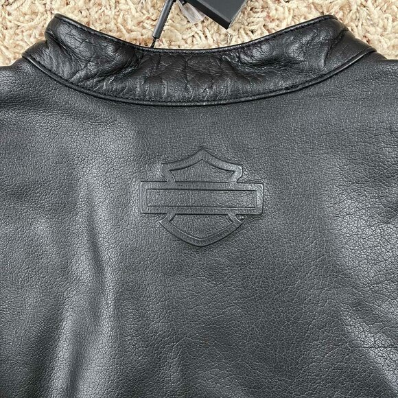 Harley-Davidson® Women's H-D Flex Layering Leather Jacket Outer Layer, Size XL - Picture 13 of 16